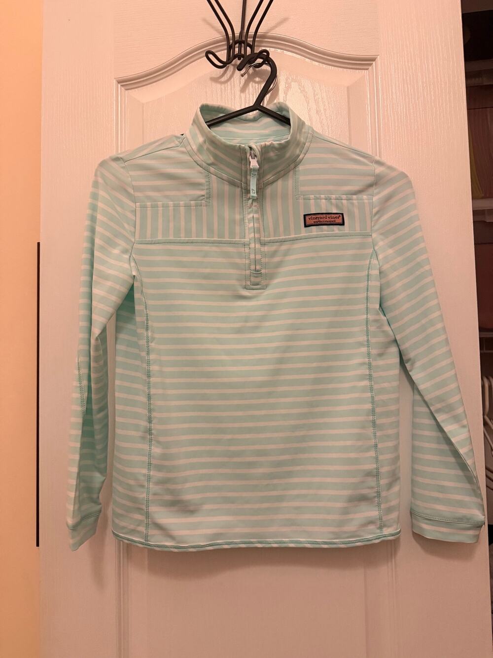 Vineyard Vines Girls Performance Shep Shirt Quarter Zip